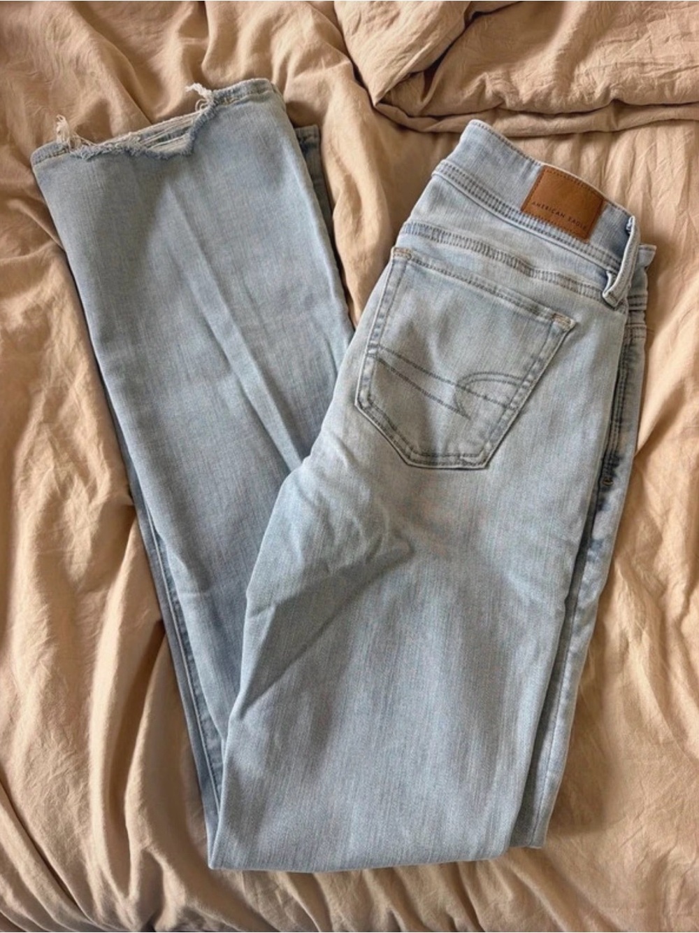 American Eagle Outfitters Light Wash Bootcut Jeans